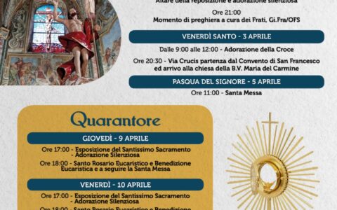 Programma S. Pasqua 2026